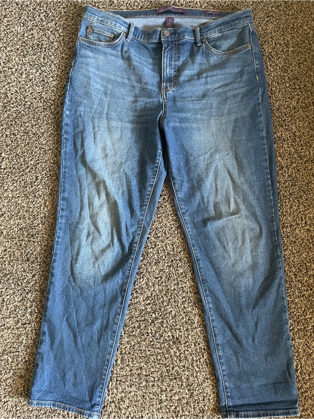 Gloria Vanderbilt Straight Leg Women's Jeans - Blue